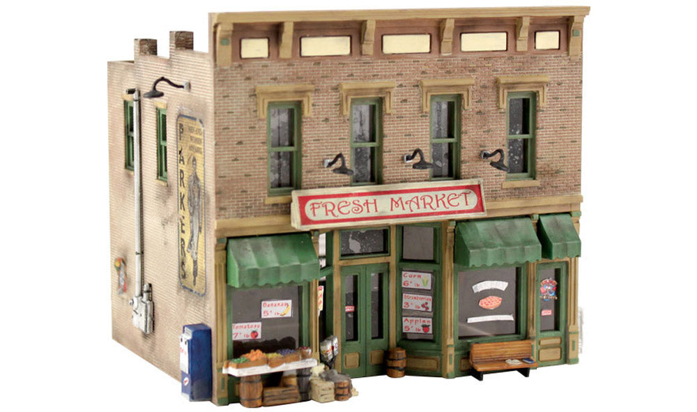 Woodland Scenics PF5200 N Fresh Market Building Kit
