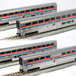 Kato 106-3517 N Amtrak Phase III Superliner Passenger Cars - Set A (Set of 4)