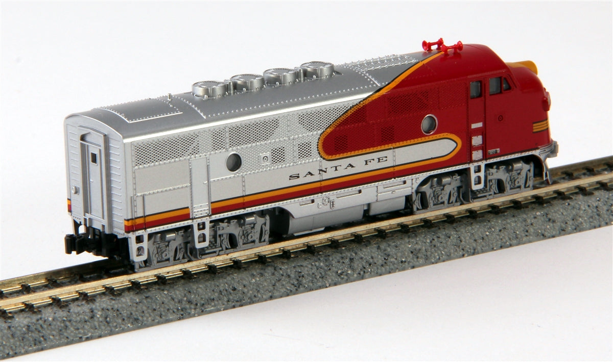 Kato 176-1110 N ATSF Warbonnet F3A Diesel Locomotive Standard DC #19C