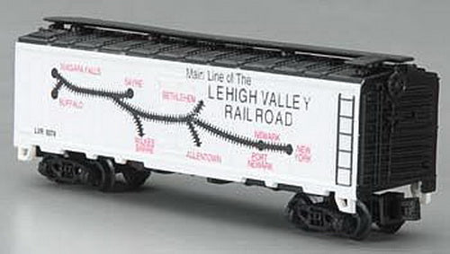 Model Power 490-83393 Lehigh Valley (Route Map) 40' Refrigerator Car #9374