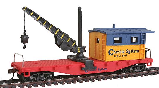 Model Power 98194 40'Work Cab w/Crn CHESSIE