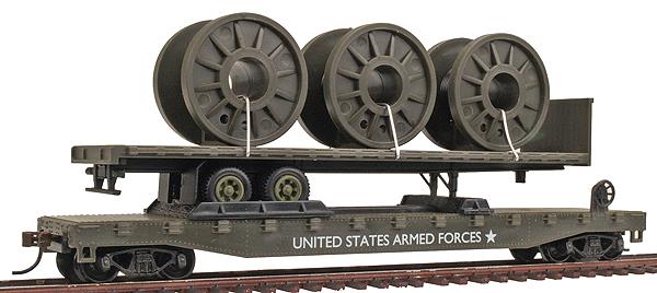Model Power 98658 51'Flat w/Cable Spool