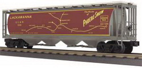 MTH 30-75391 O Lackawanna 4-Bay Cylindrical Hopper