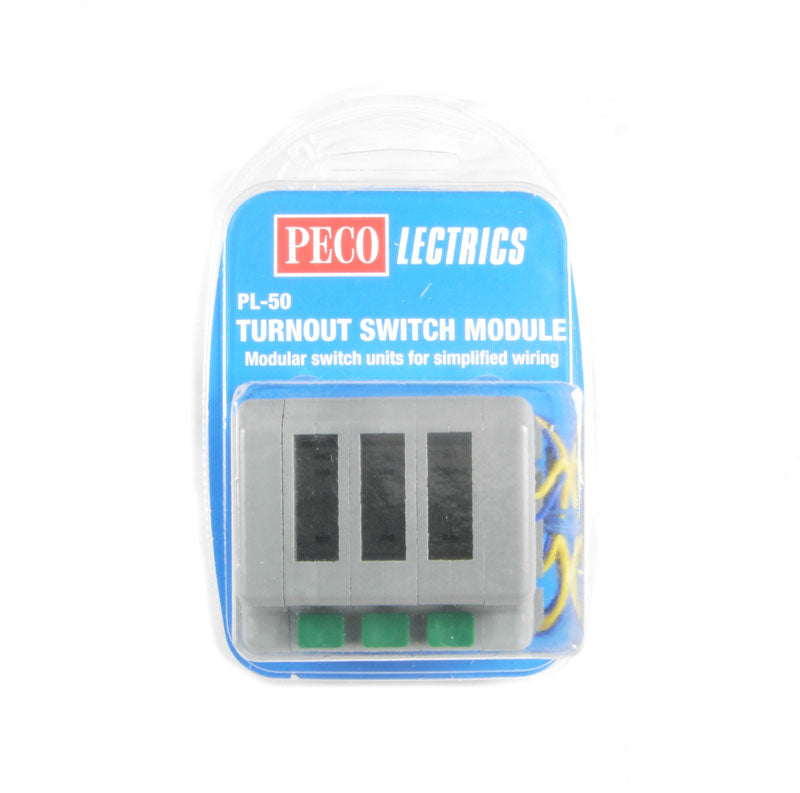 Peco PL-50 HO Turnout Switch Module Box