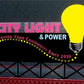 Miller Engineering 9281 HO/O Large City & Power Neon Sign Billboard