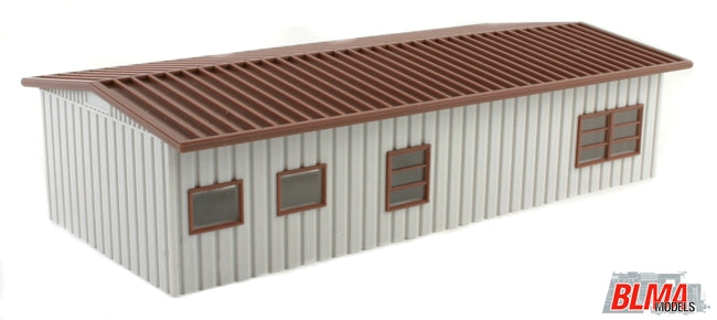 BLMA Models 4300 HO Assembled Modern Yard Office Building