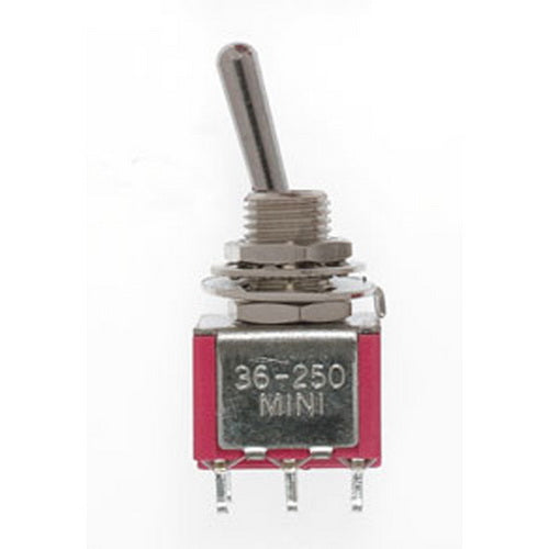 Miniatronics 36-250-04 Toggle Switches DPDT 5 Amp 120VAC / 28VDC (Pack of 4)