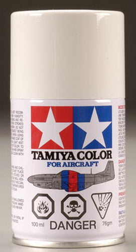 Tamiya 86520 AS-20 Insignia White USN 100 ml Spray Paint Can