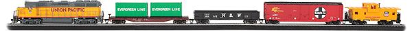 Bachmann 00680 Union Pacific Cargo King HO Gauge Diesel Train Set