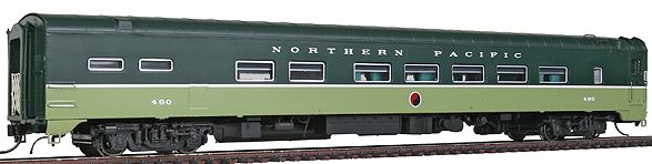 Rapido Trains 111044 HO Northern Pacific Buffet-Parlor, Lighted, Assembled #490