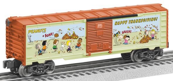 Lionel 6-39351 O USA/Peanuts Thanksgiving Boxcar
