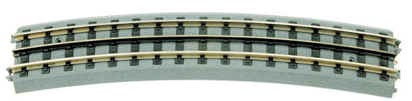 MTH 40-1010 O-72 Real Track Half Curve Section Solid Rail (20)