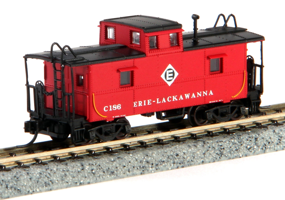 Atlas 39865 N Scale Erie Lackawanna C&O Cupola Caboose #C186
