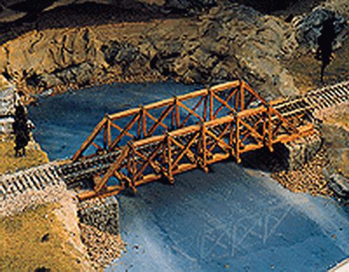 Midwest Products 3053 HO Eagle Pass Truss Bridge Building Kit