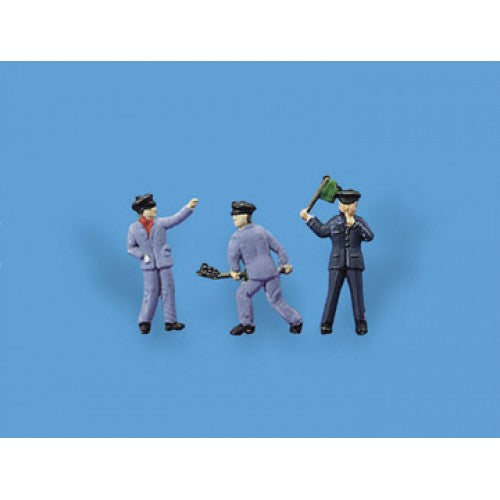 Modelscene 5082 HO/OO Loco Crew And Guard (Pack of 3)
