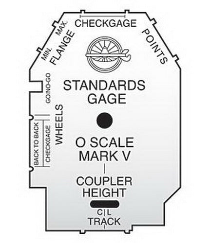 NMRA 5 O Standards Gauge Mark V