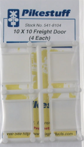 Pikestuff 541-8104 N 10x10 Freight Doors (Pack of 4)