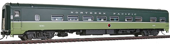 Rapido Trains 111045 HO Northern Pacific Buffet-Parlor, Lighted, Assembled #491