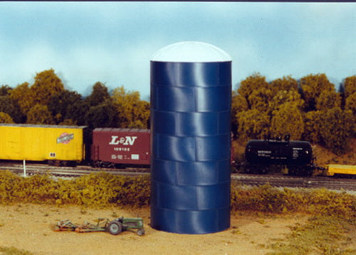 Rix Products 628-0510 HO All American Blue Silo Co Kit