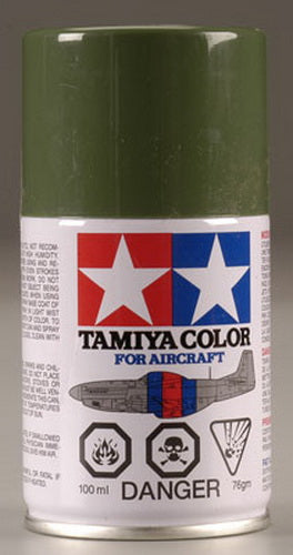 Tamiya 86509 AS-9 Dark Green RAF 100 ml Spray Paint Can