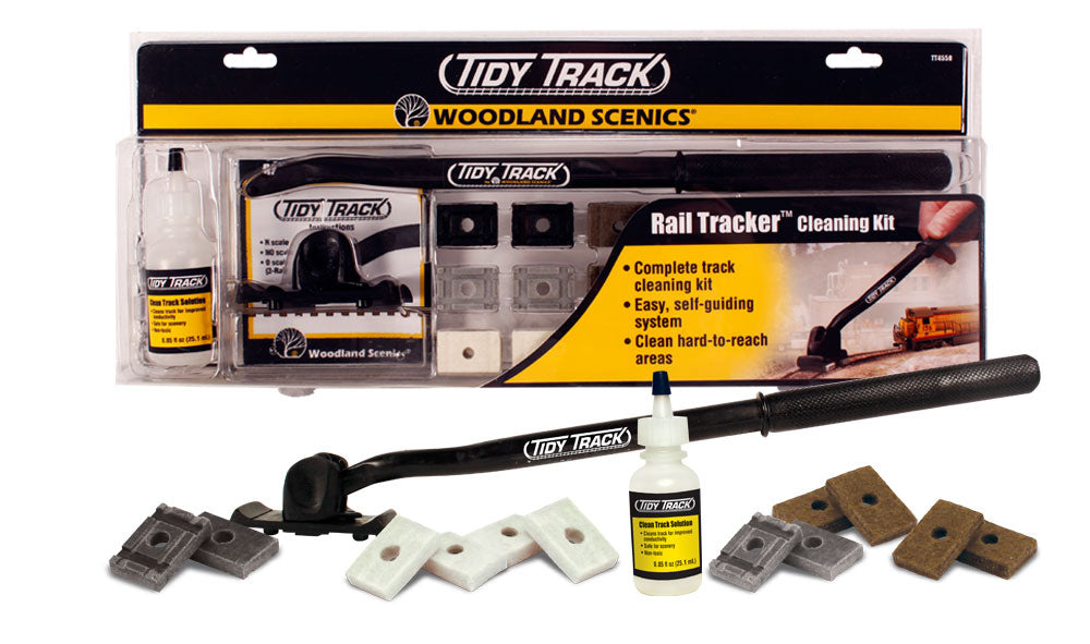 Woodland Scenics TT4550 Rail Tracker Cleaning Kit