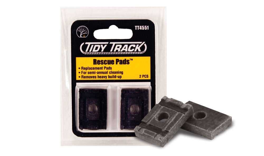 Woodland Scenics TT4551 Tidy Track Rescue Pads (Pack of 2)