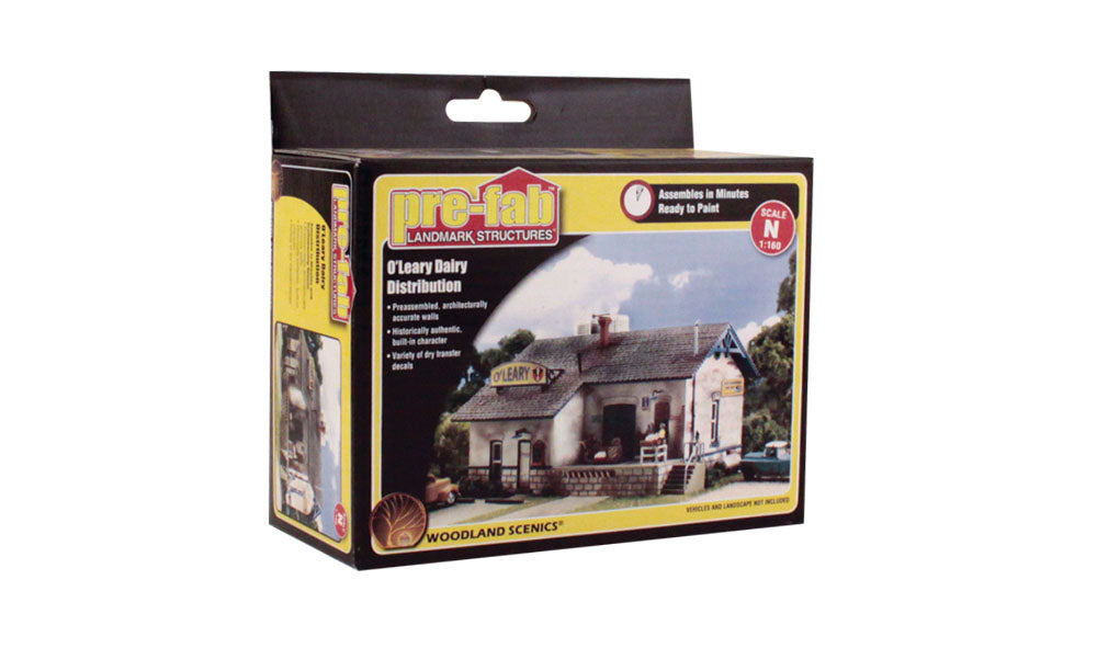 Woodland Scenics PF5205 N O'LEARY Dairy Distribution Building Kit