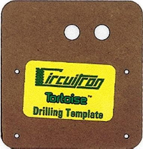 Circuitron 800-6190 Tortoise Remote Mount Drilling Template