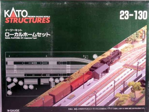 Kato 23-130 N Rural Station Platform Set – Trainz