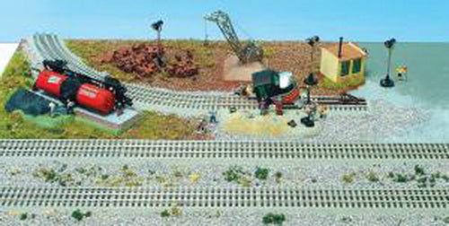 Lionel 6-37141 O Tank Car Accident Scene