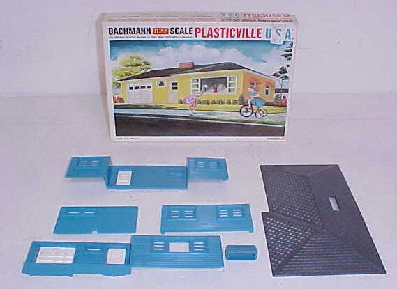 Plasticville 1852 Vintage O Ranch House Building Kit
