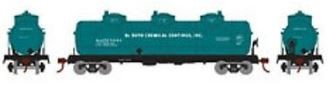 Athearn 74464 HO DeSoto Chemical/NATX RTR 3-Dome Tank, #3444