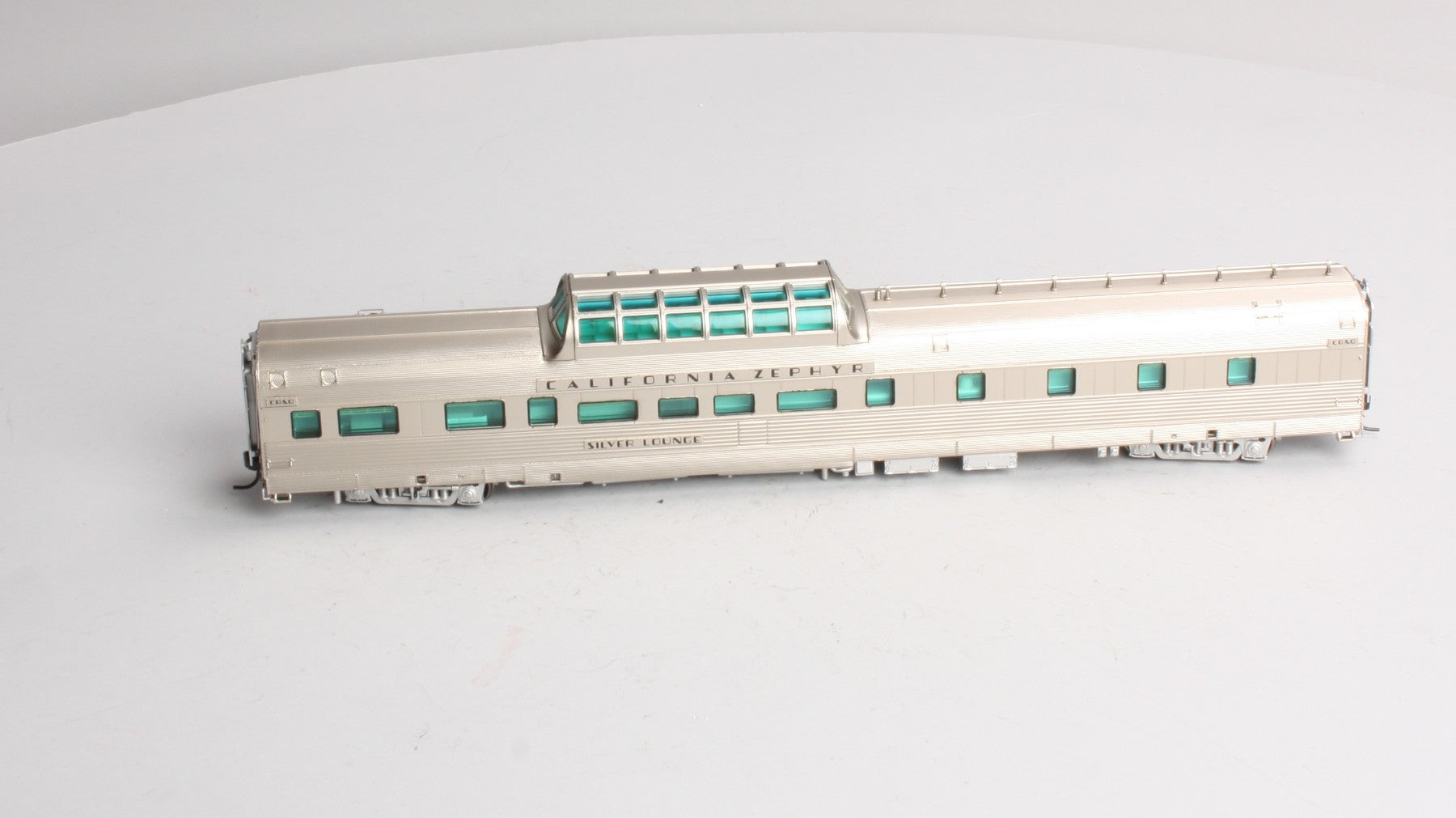 Broadway Limited 1500 HO Chicago, Burlington & Quincy Zephyr Vista Dome