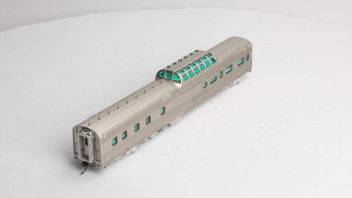 Broadway Limited 1500 HO Chicago, Burlington & Quincy Zephyr Vista Dome