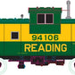 Atlas 50000987 N Ext.Vision Caboose RDG #94106/grn&yel