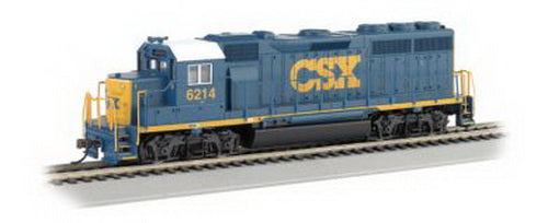 Bachmann 63513 HO Emd Gp40 - Csx® #6214 (dark Future)