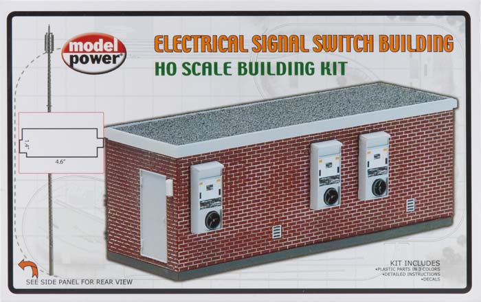 Model Power 185 HO Electronical Signal Switch Building