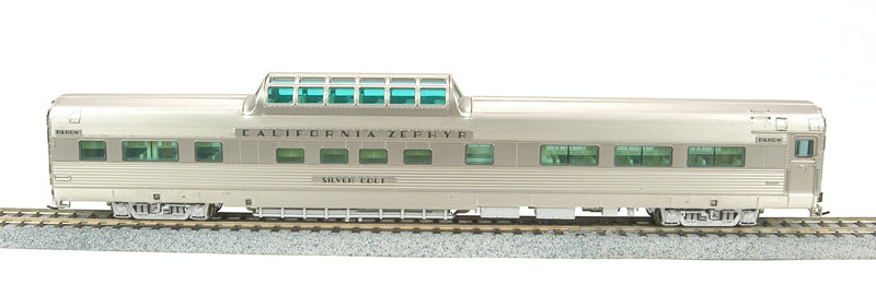 Broadway Limited 1498 HO Denver & Rio Grande Western Zephyr Vista Dome #1106