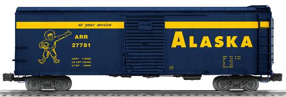 Lionel 6-17740 O Alaska Round-Roof Boxcar #22781