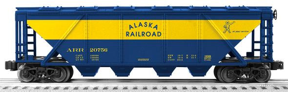 Lionel 6-19369 O Alaska Railroad Quad Hopper #20756