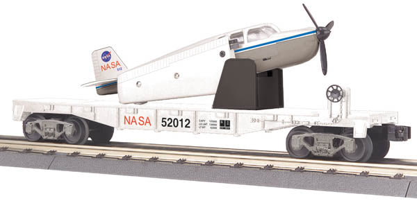 MTH 30-76477 O NASA Flatcar w/Airplane