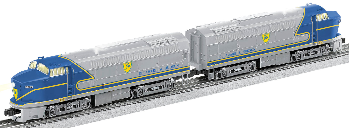 Lionel 6-38558 D&H Legacy RF-16 Sharknose AA Diesel Locomotive Set #1205/1216