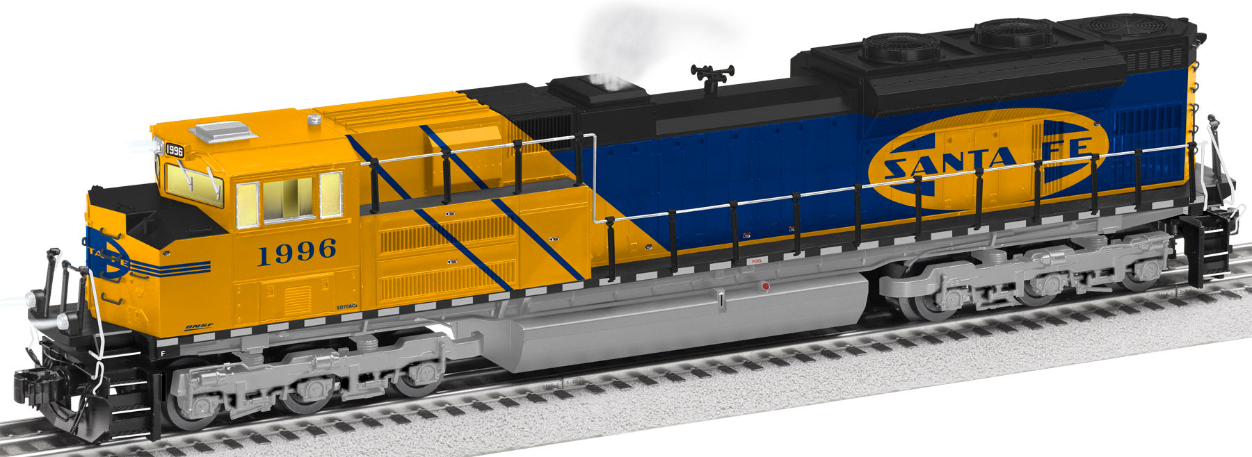 Lionel 6-38735 O Santa Fe BNSF Heritage Legacy SD70ACe Diesel Locomotive #1996