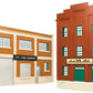 Atlas W2717 O Scale City Litho & Black Rock Beverage Buildings