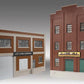 Atlas W2717 O Scale City Litho & Black Rock Beverage Buildings
