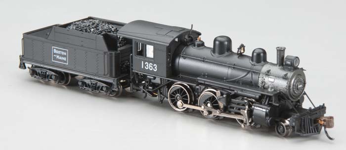 Bachmann 51756 N Boston & Maine Alco 2-6-0 Steam Locomotive & Tender w/DCC #1363