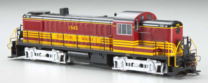 Bachmann 64201 HO Boston & Maine ALCO RS3 Diesel Locomotive with DCC #1545