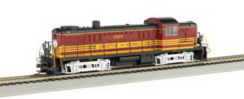 Bachmann 64201 HO Boston & Maine ALCO RS3 Diesel Locomotive with DCC #1545