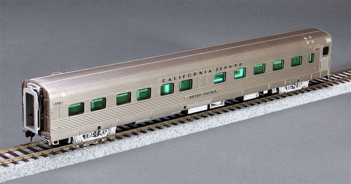 Broadway Limited 1508 HO Chicago, Burlington & Quincy Zephyr 10-6 Sleeper #427