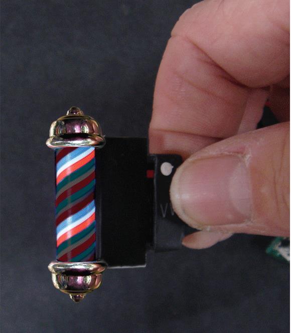 Miller Engineering 8081 O/G Large Barber Pole